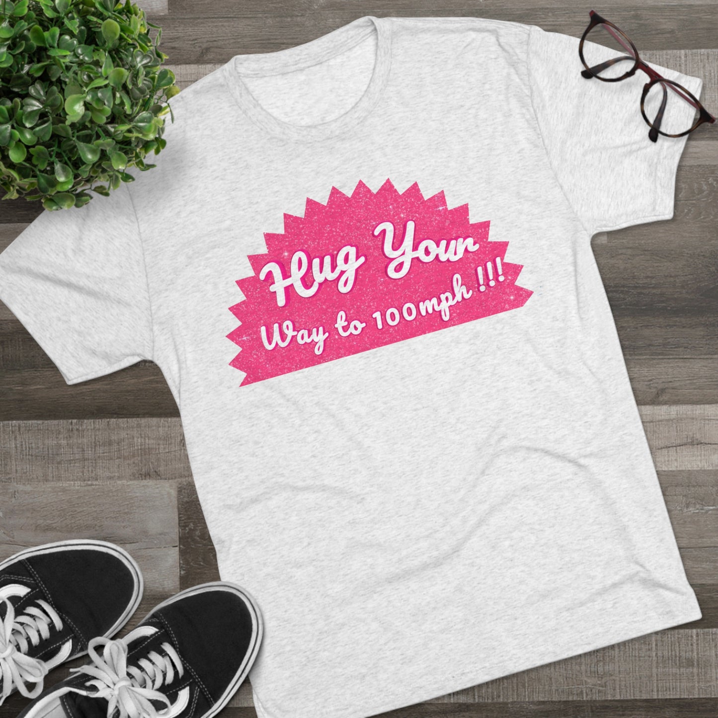 Hugz Unisex Tri-Blend Crew Tee