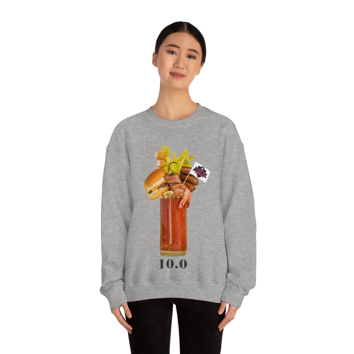 Beimel Bloody Marry 10.0 Unisex Heavy Blend™ Crewneck Sweatshirt