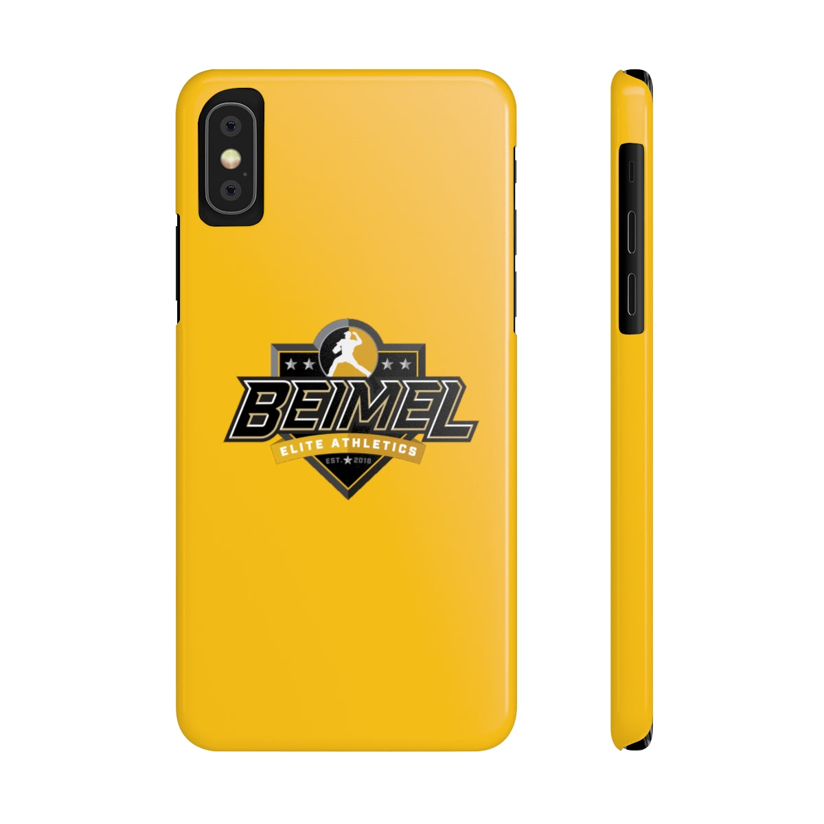 Slim iPhone Cases Yellow