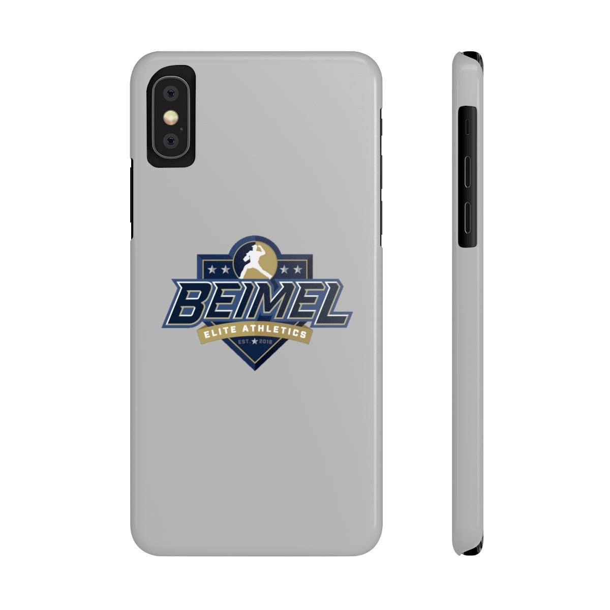 Slim iPhone Cases Light Grey