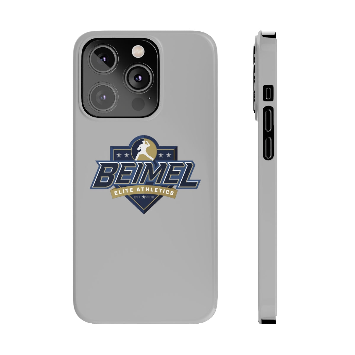Slim iPhone Cases Light Grey