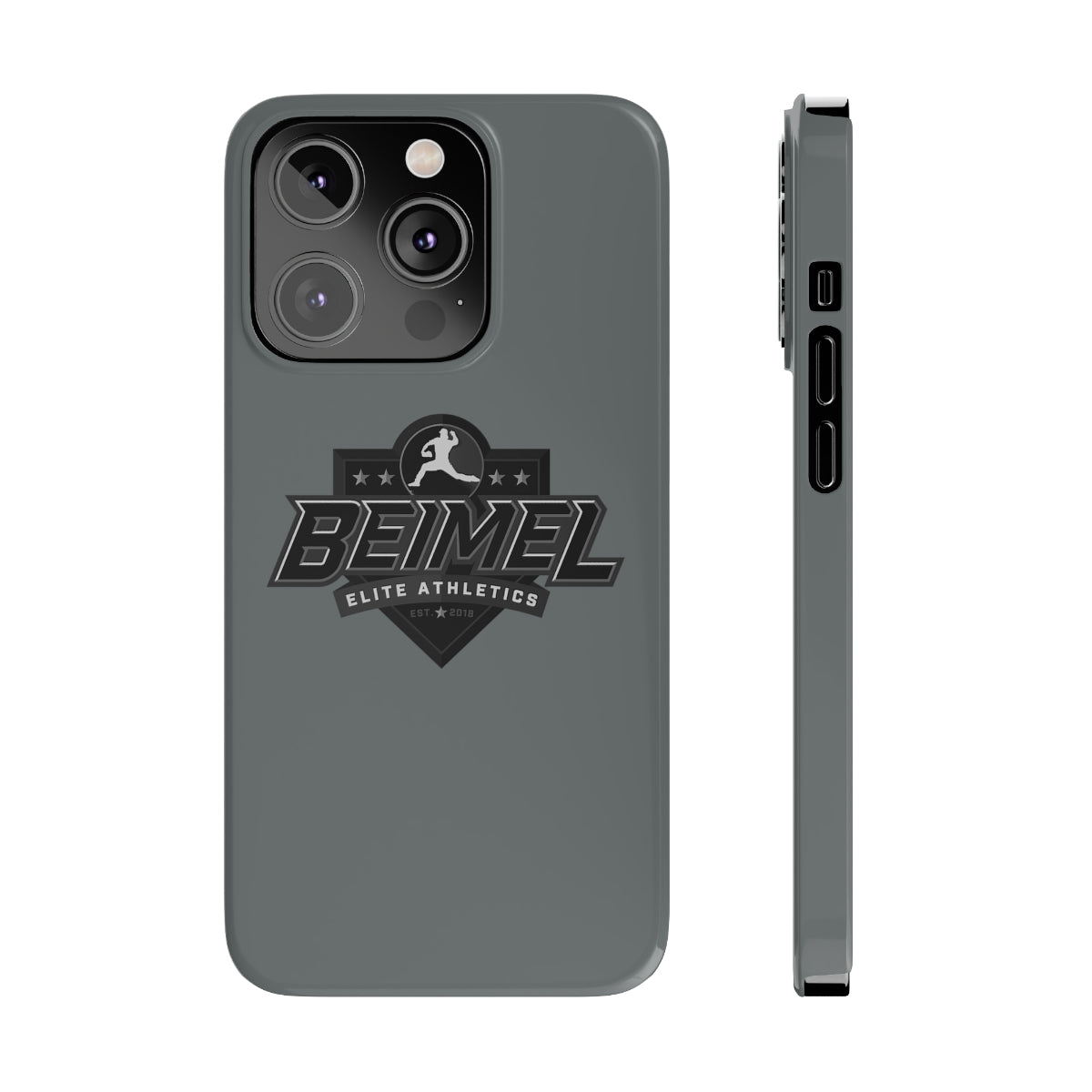 Slim iPhone Cases Grey