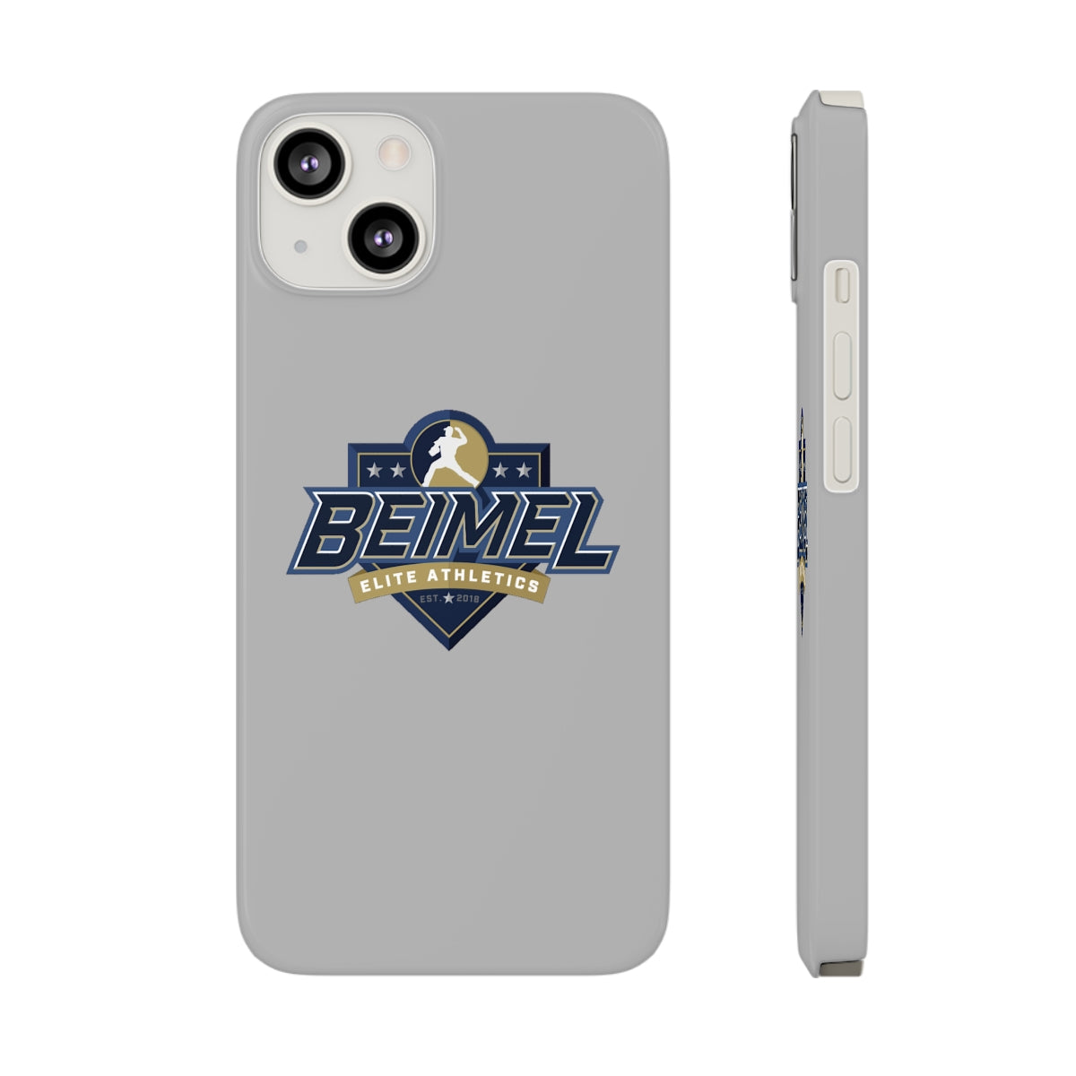 Slim iPhone Cases Light Grey