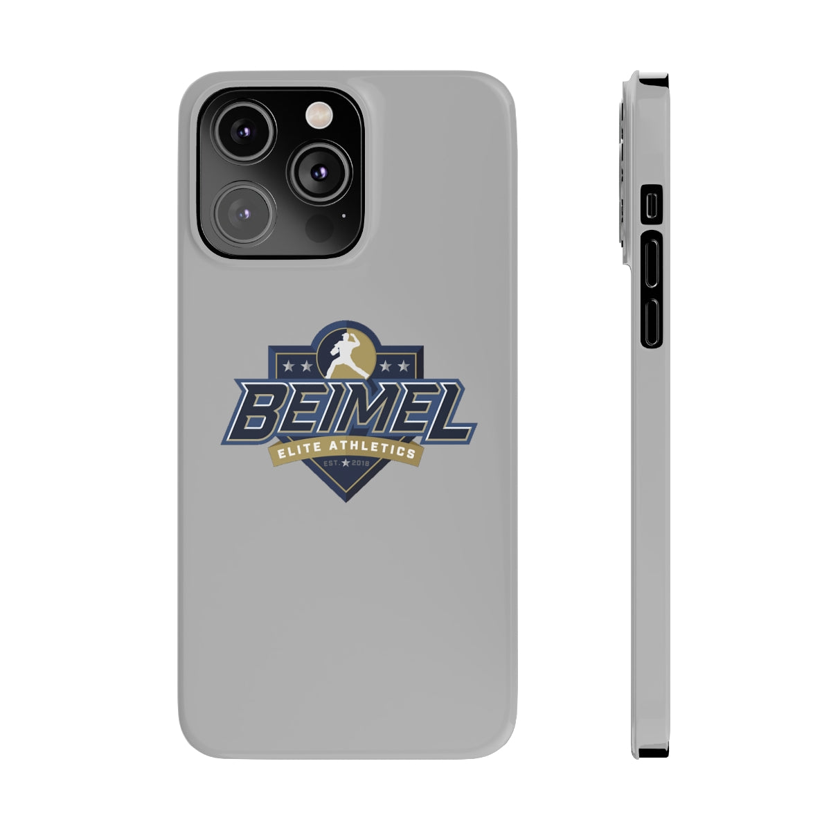 Slim iPhone Cases Light Grey