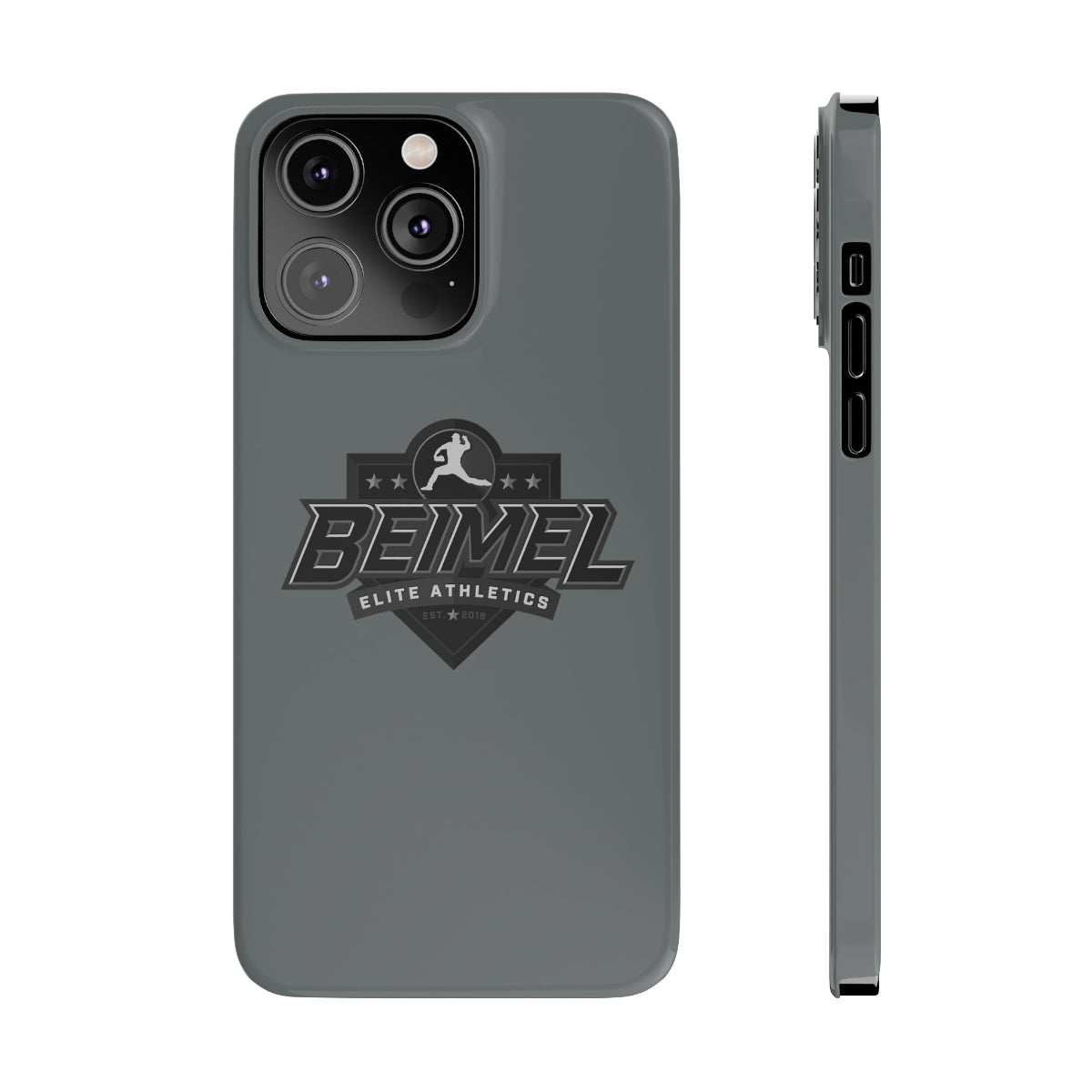 Slim iPhone Cases Grey