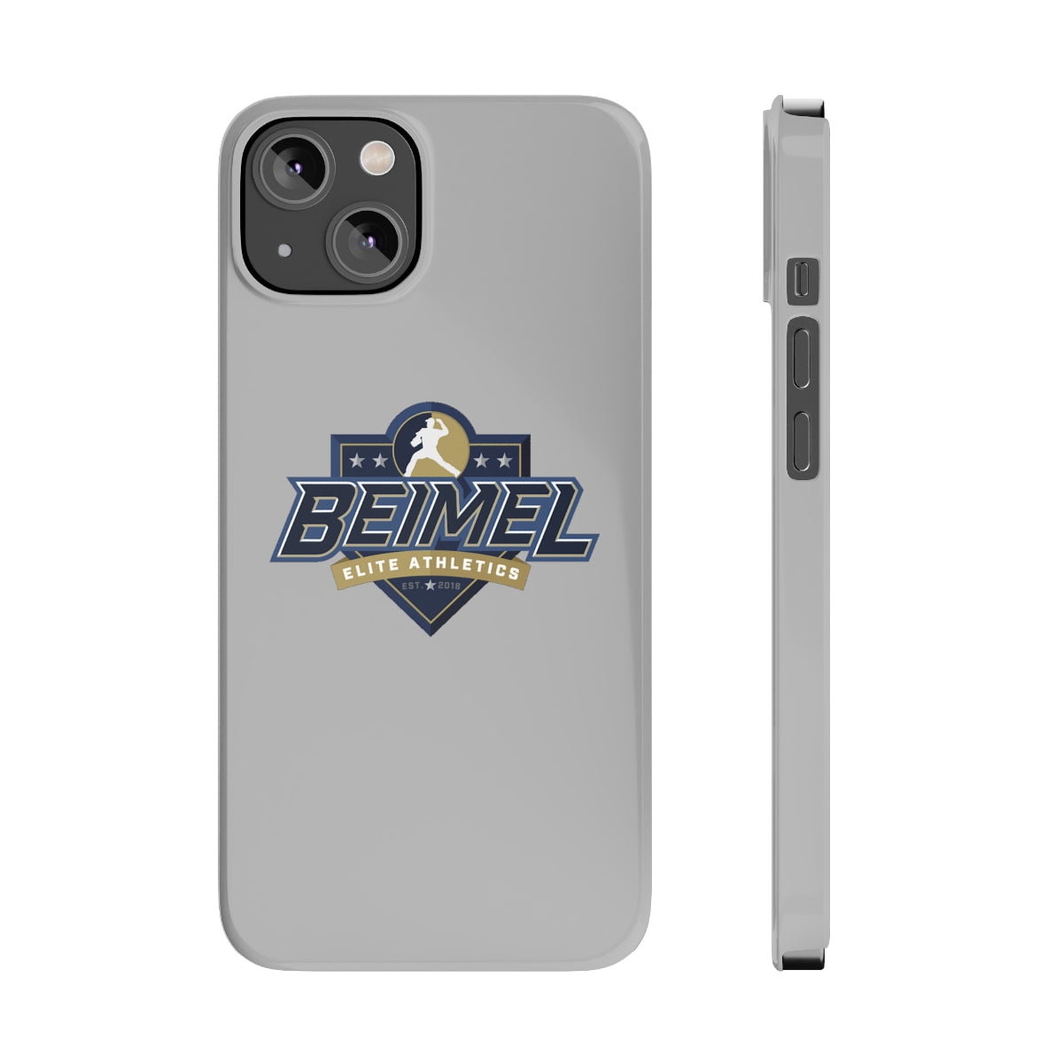 Slim iPhone Cases Light Grey