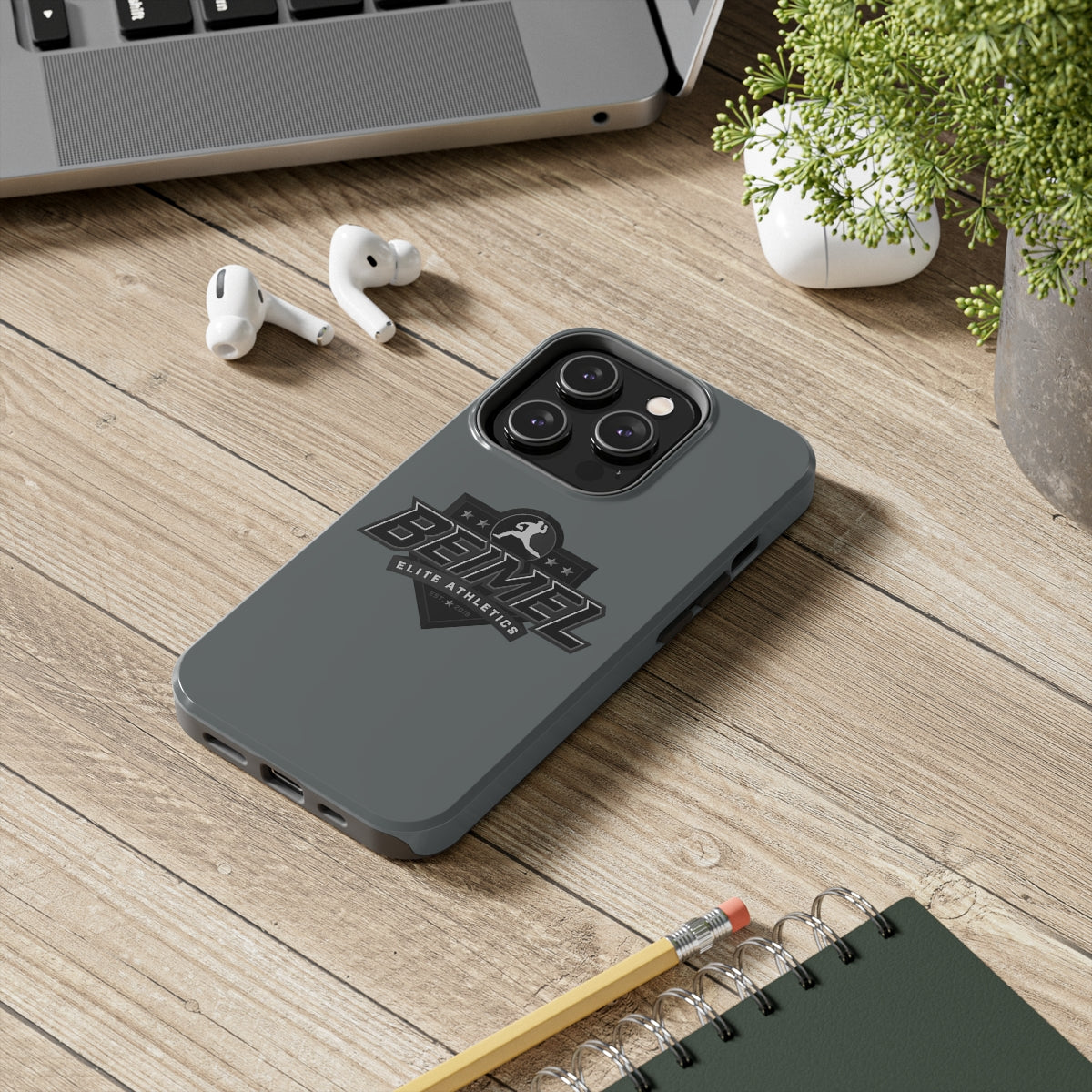 Tough iPhone Cases Dark Grey