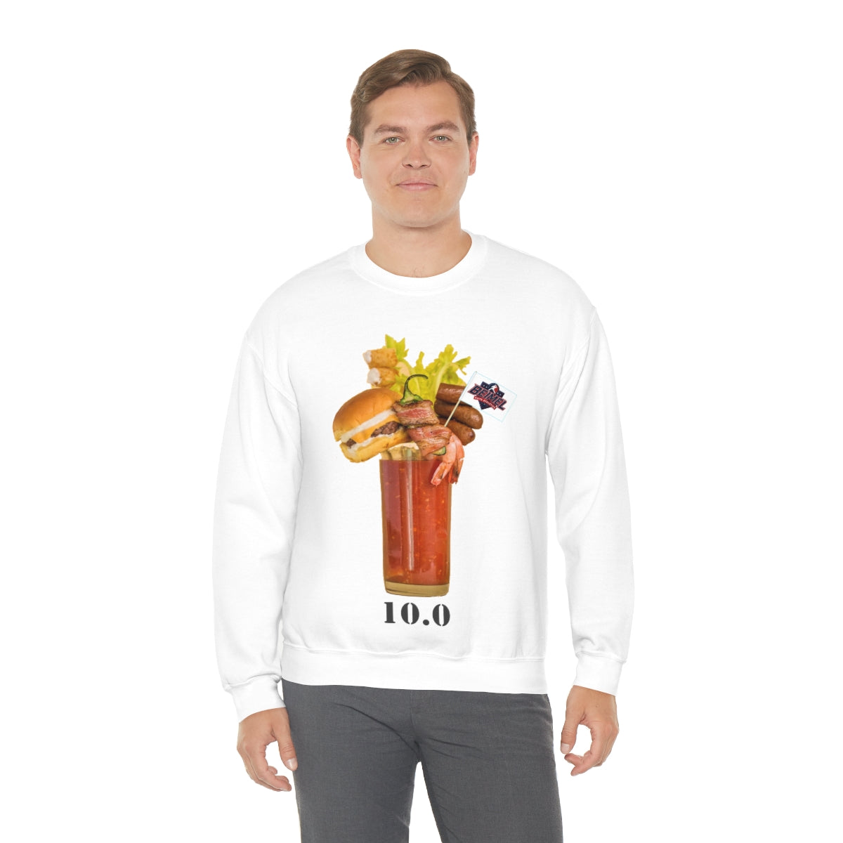 Beimel Bloody Marry 10.0 Unisex Heavy Blend™ Crewneck Sweatshirt