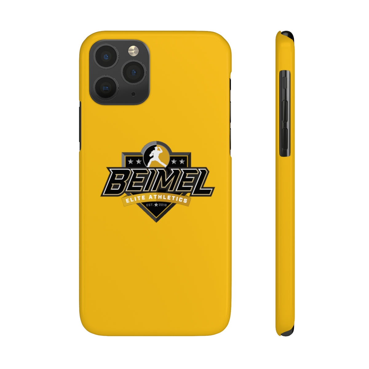 Slim iPhone Cases Yellow
