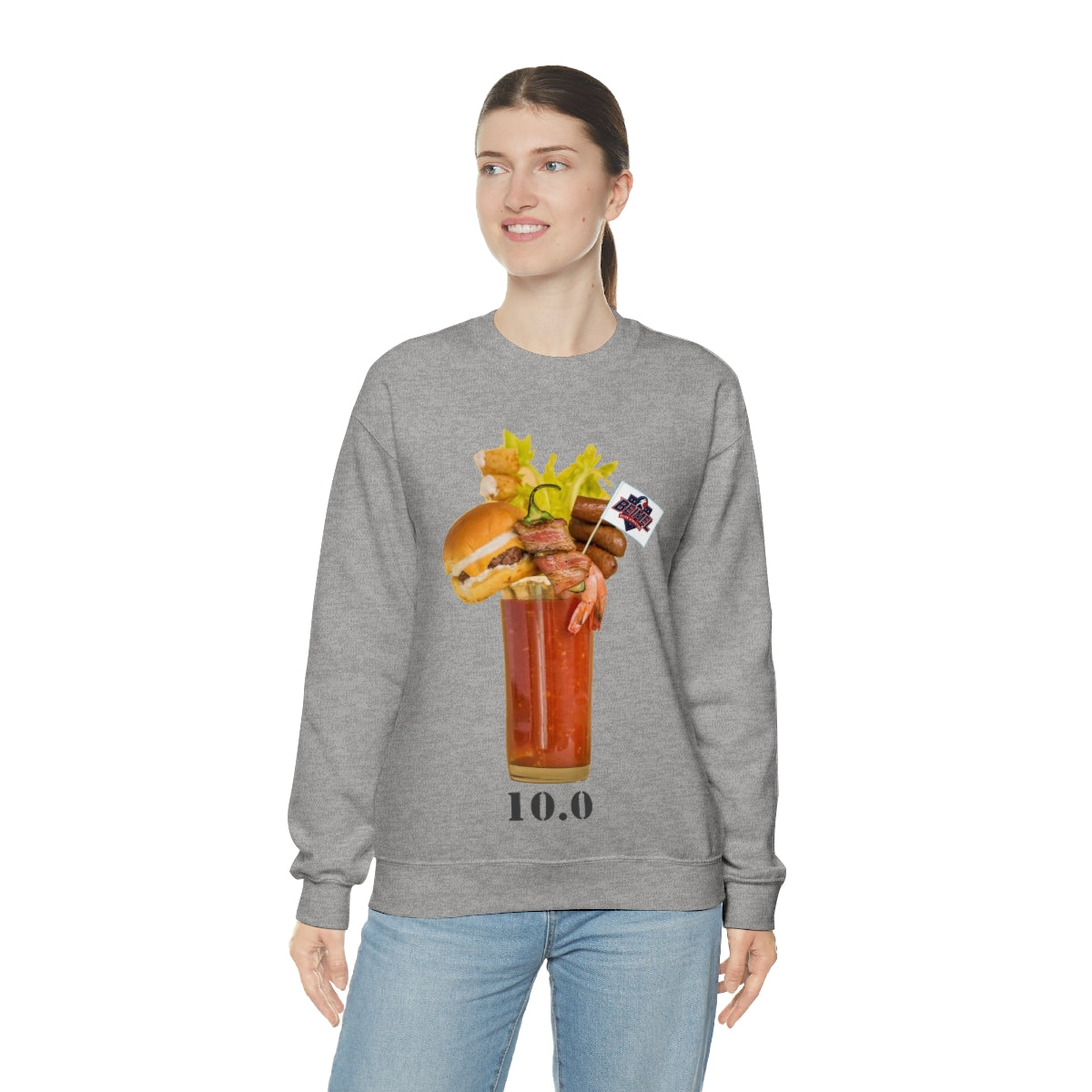 Beimel Bloody Marry 10.0 Unisex Heavy Blend™ Crewneck Sweatshirt