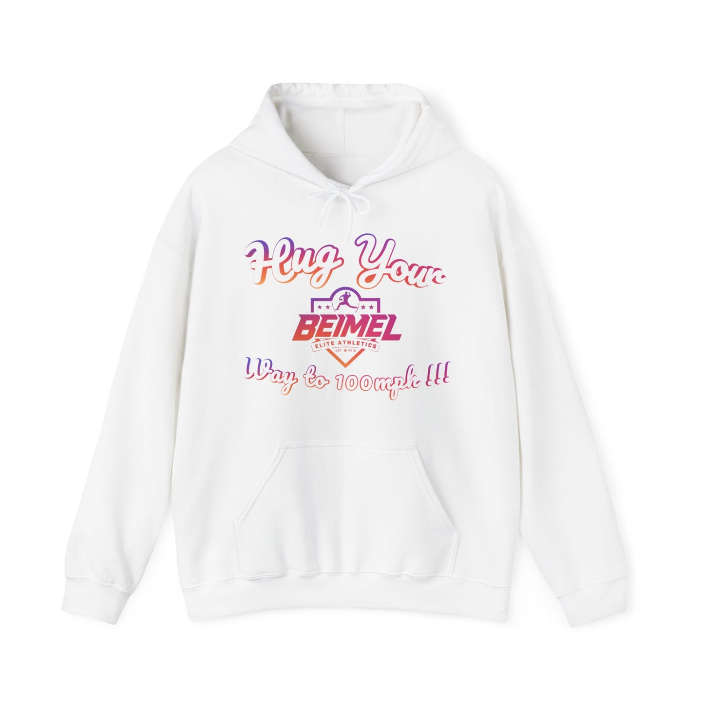 Hug Your Way to 100mph! Unisex Heavy Blend™ Hooded Sweatshirt