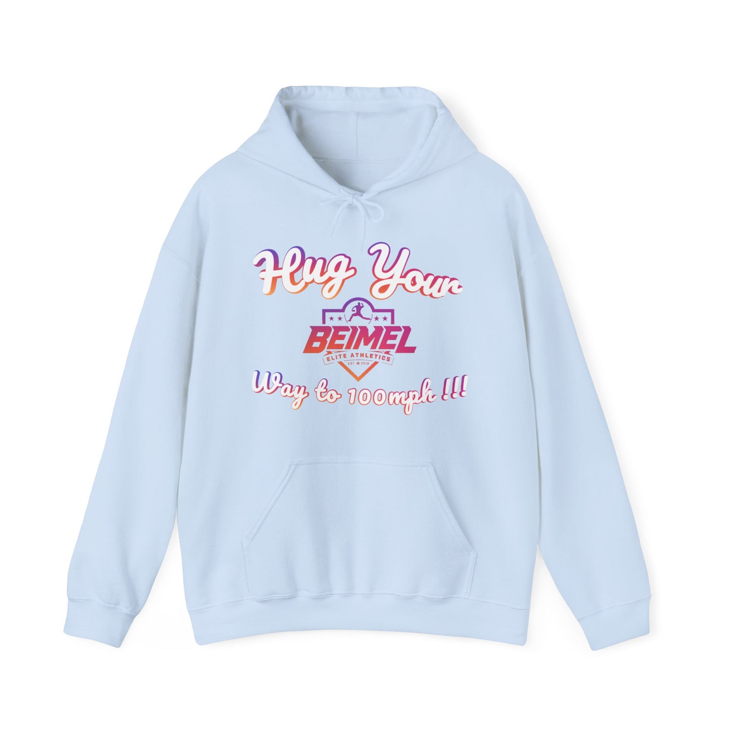 Hug Your Way to 100mph! Unisex Heavy Blend™ Hooded Sweatshirt