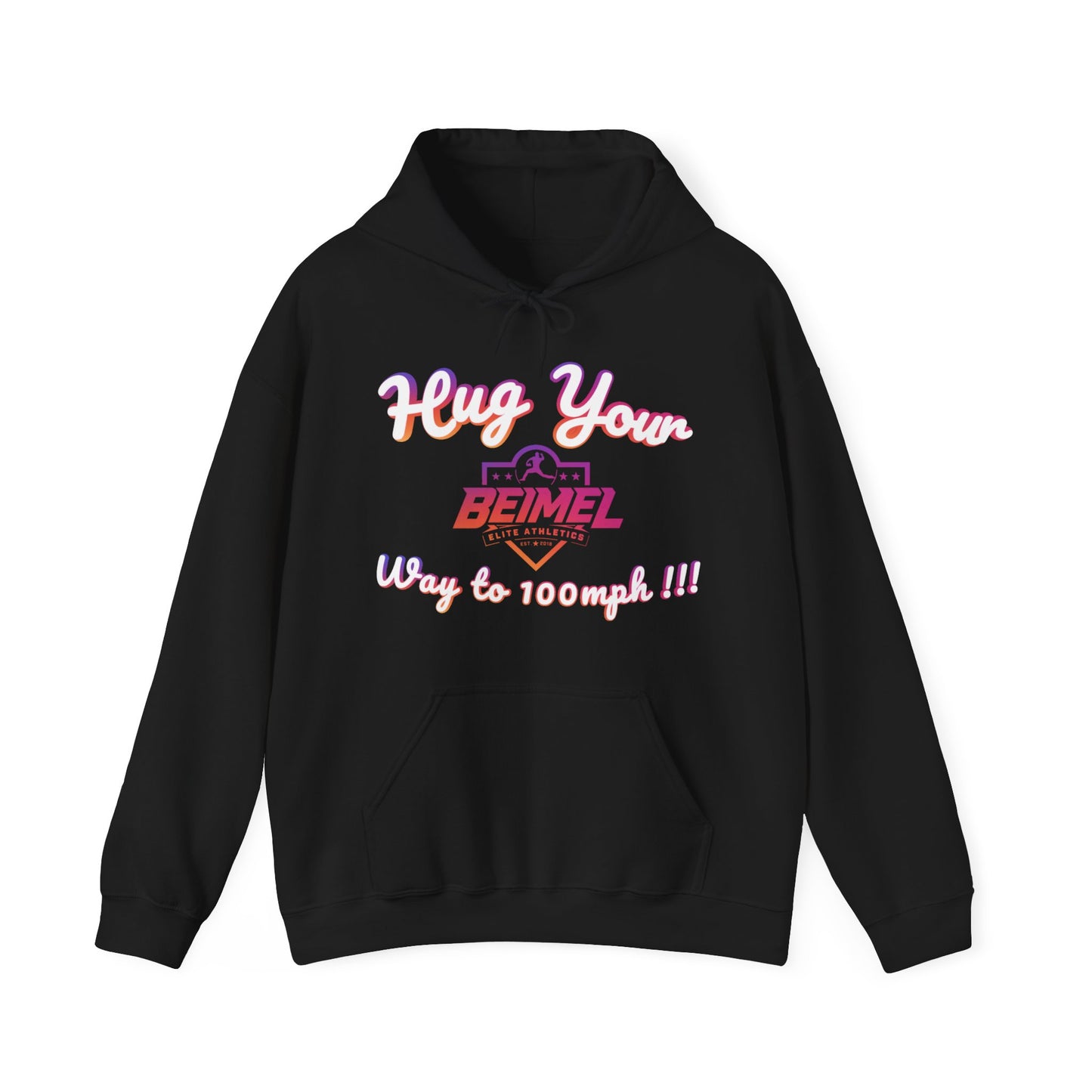 Hug Your Way to 100mph! Unisex Heavy Blend™ Hooded Sweatshirt