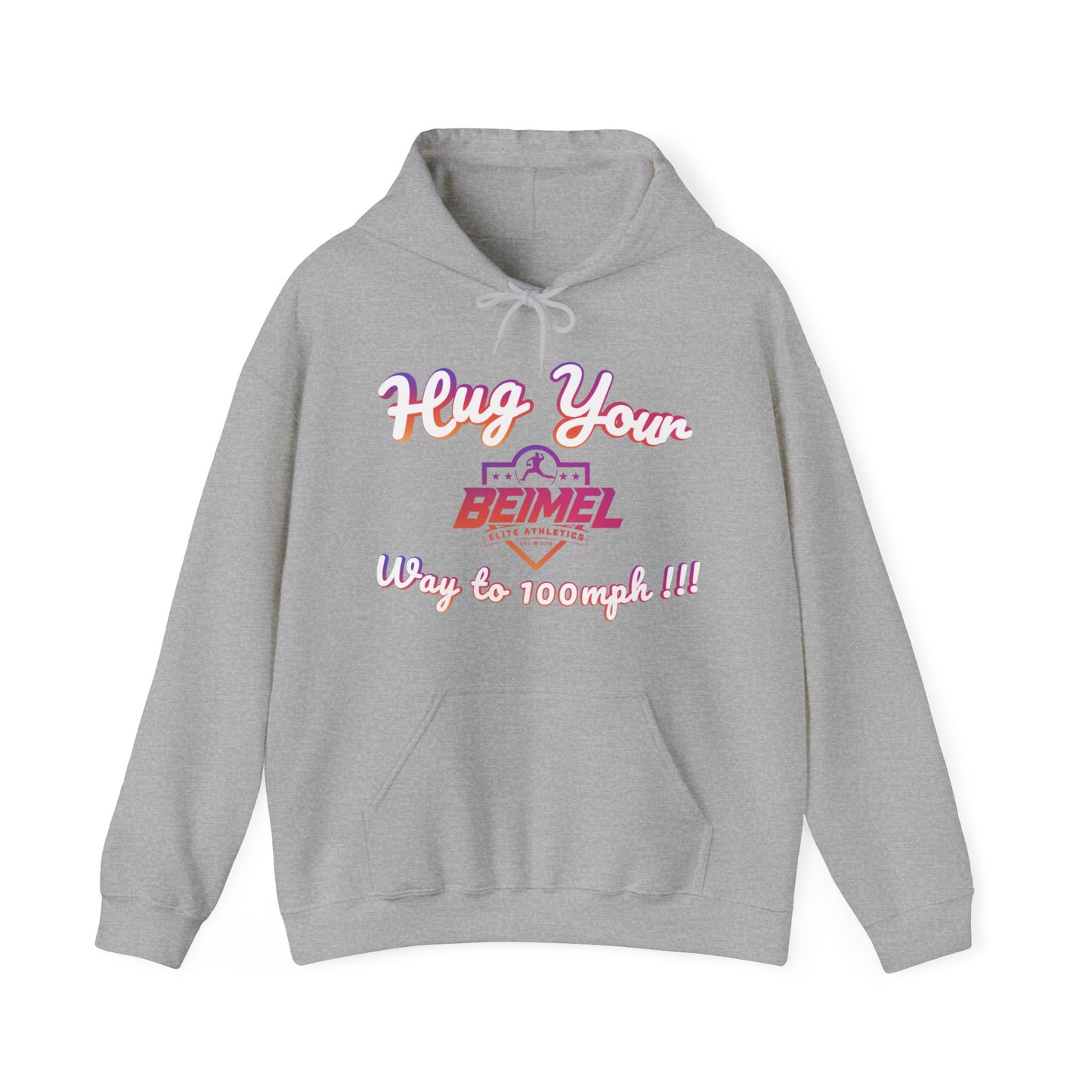 Hug Your Way to 100mph! Unisex Heavy Blend™ Hooded Sweatshirt