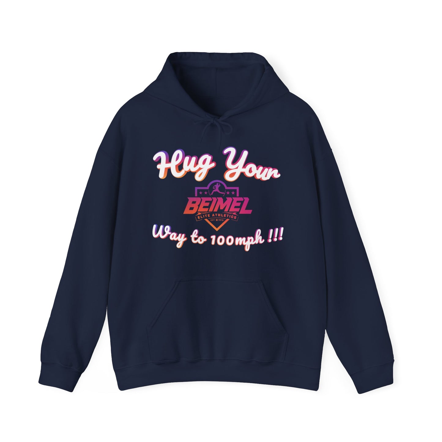 Hug Your Way to 100mph! Unisex Heavy Blend™ Hooded Sweatshirt