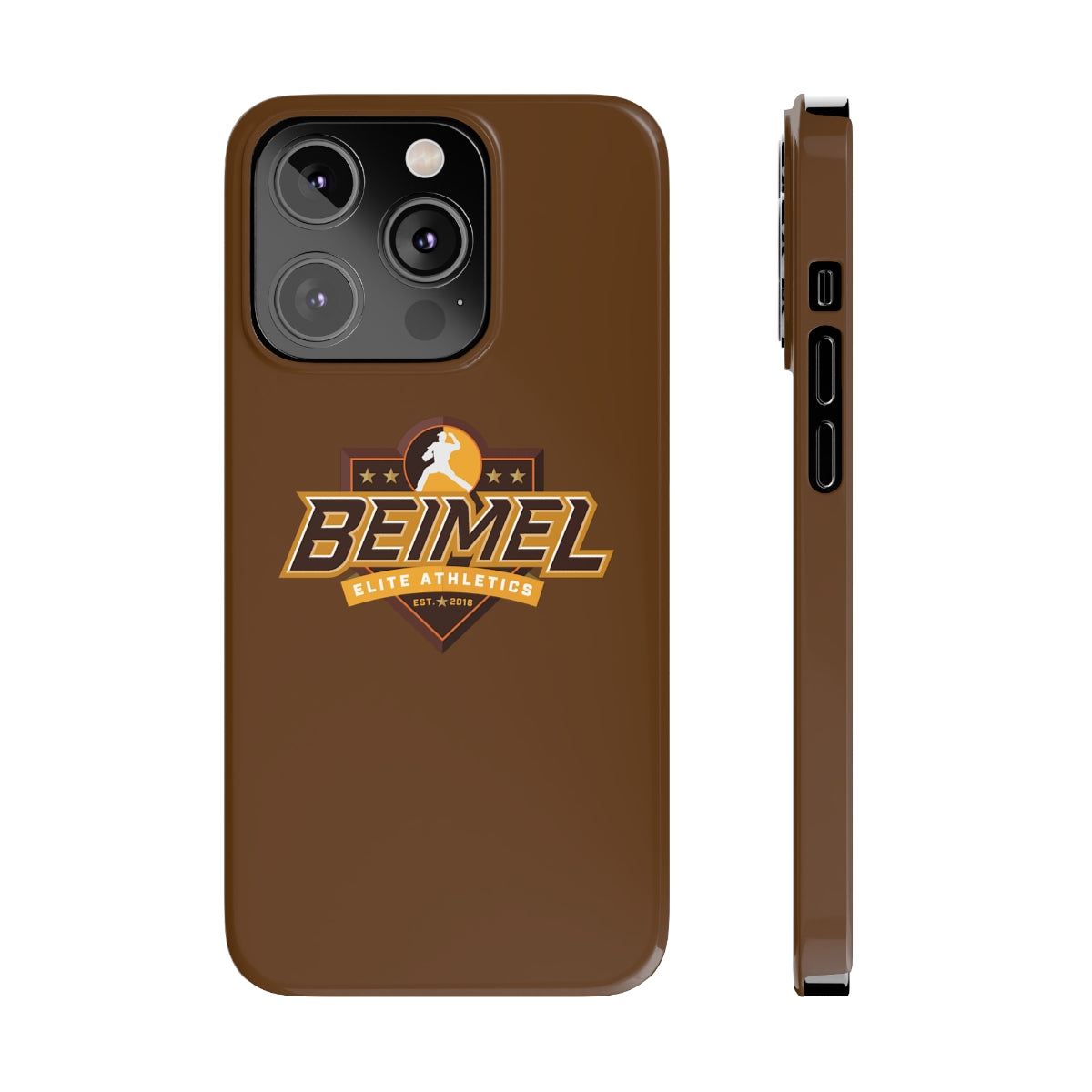 Slim iPhone Cases Brown