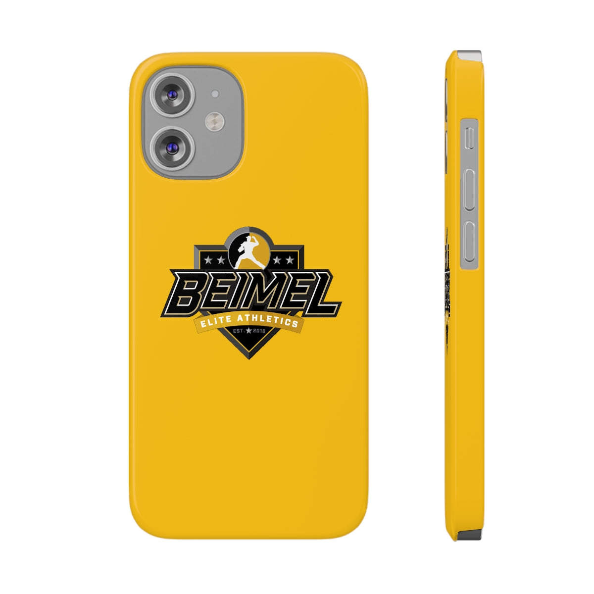 Slim iPhone Cases Yellow