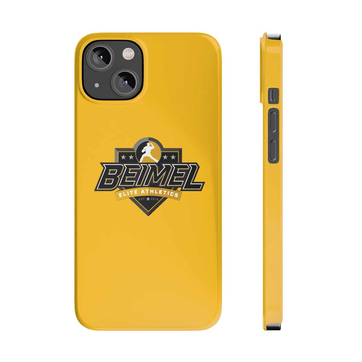 Slim iPhone Cases Yellow