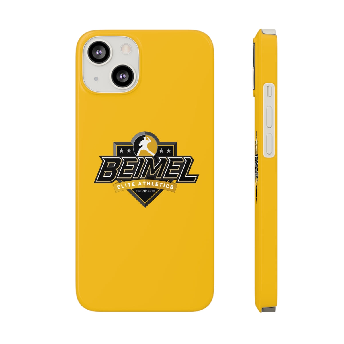 Slim iPhone Cases Yellow