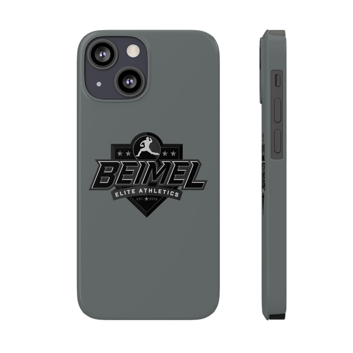 Slim iPhone Cases Grey