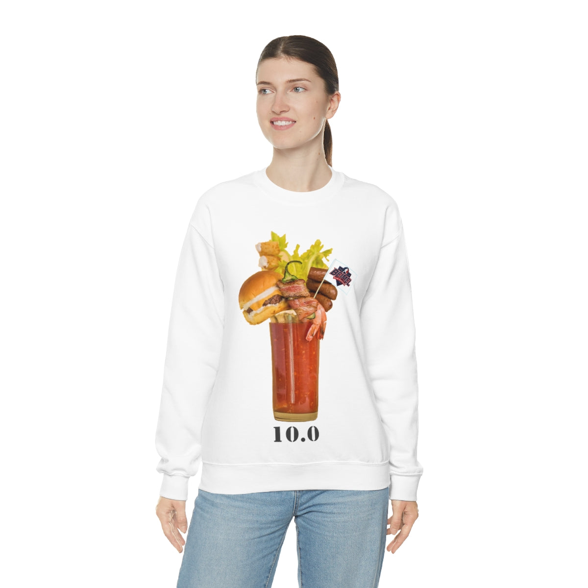 Beimel Bloody Marry 10.0 Unisex Heavy Blend™ Crewneck Sweatshirt