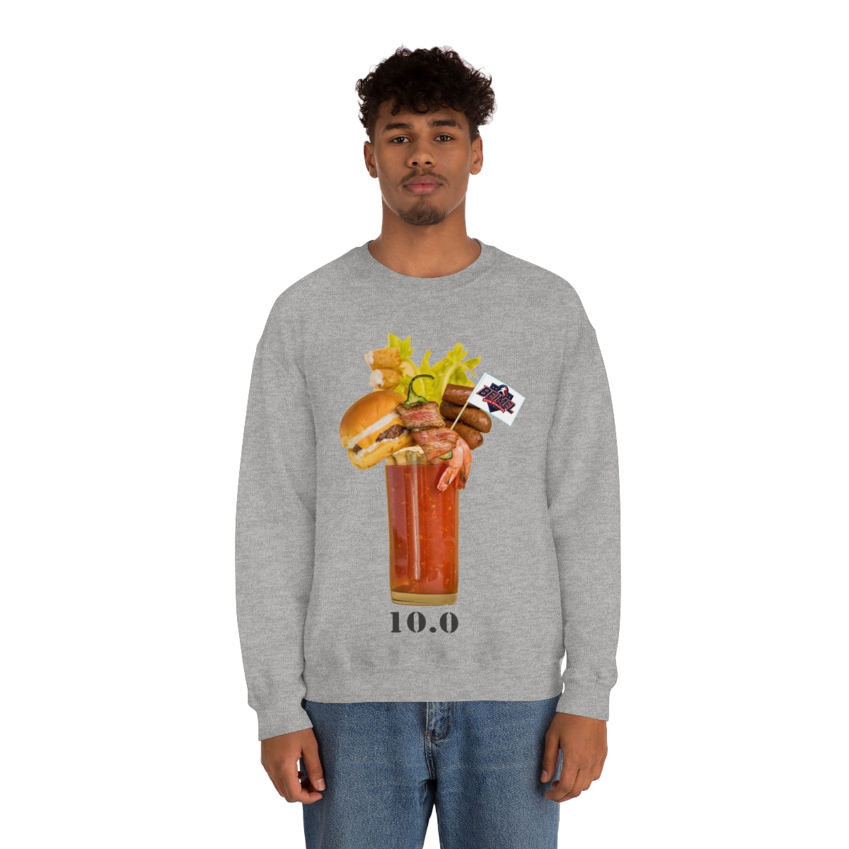 Beimel Bloody Marry 10.0 Unisex Heavy Blend™ Crewneck Sweatshirt