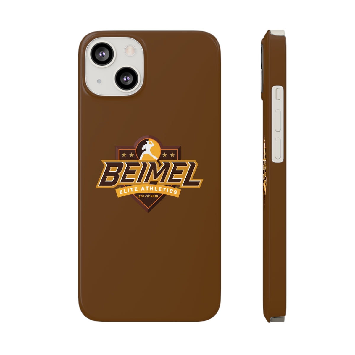 Slim iPhone Cases Brown