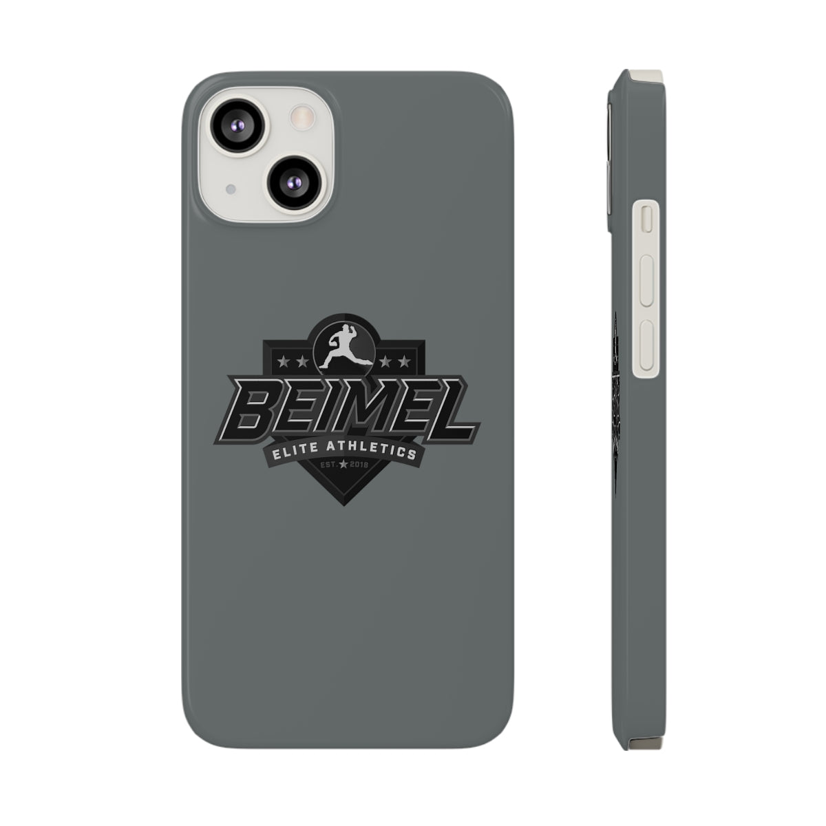 Slim iPhone Cases Grey