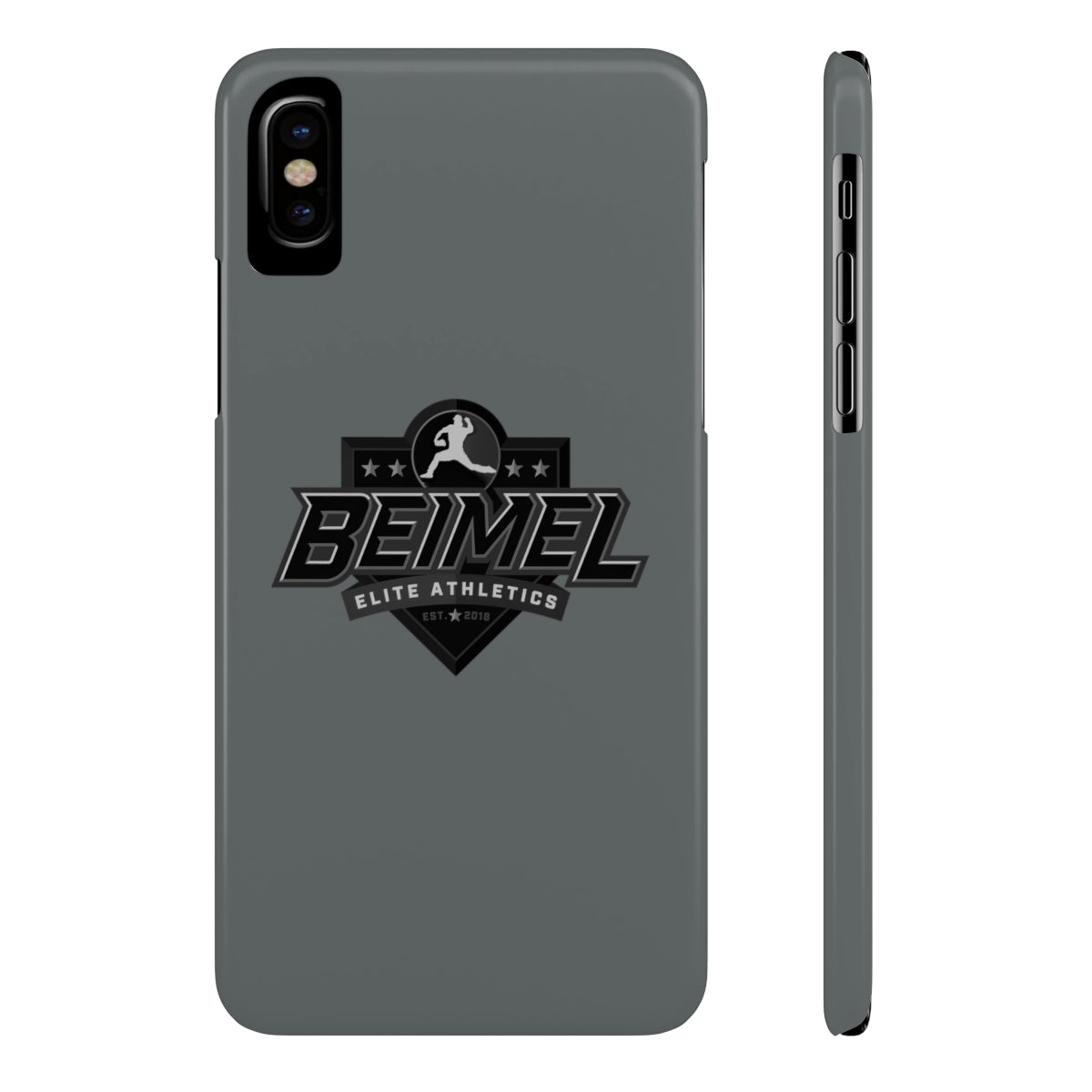 Slim iPhone Cases Grey