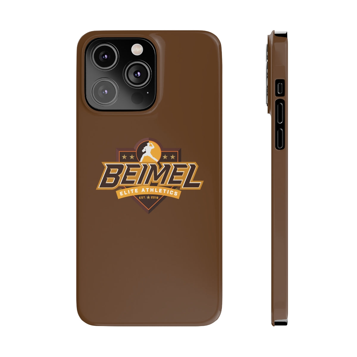 Slim iPhone Cases Brown