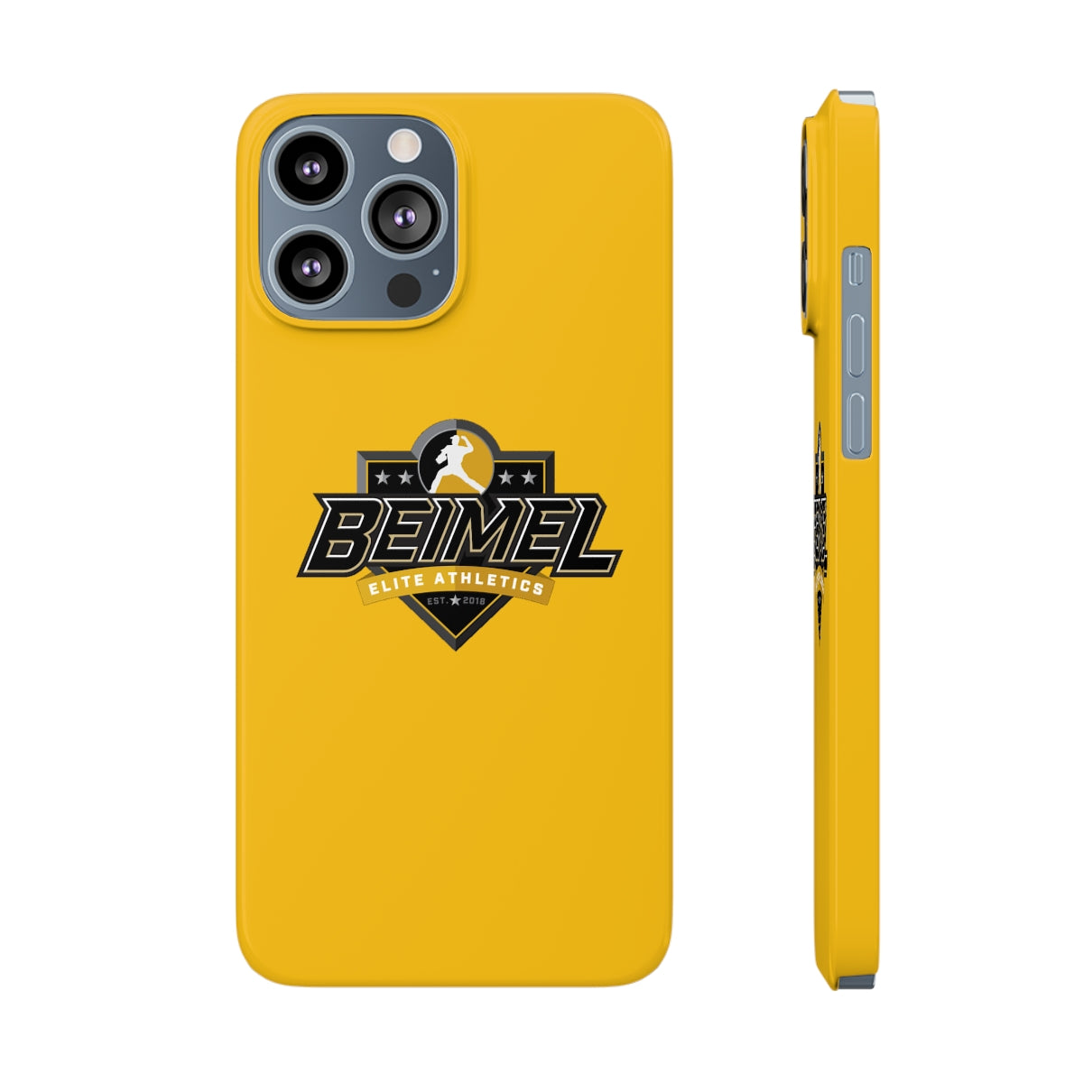 Slim iPhone Cases Yellow