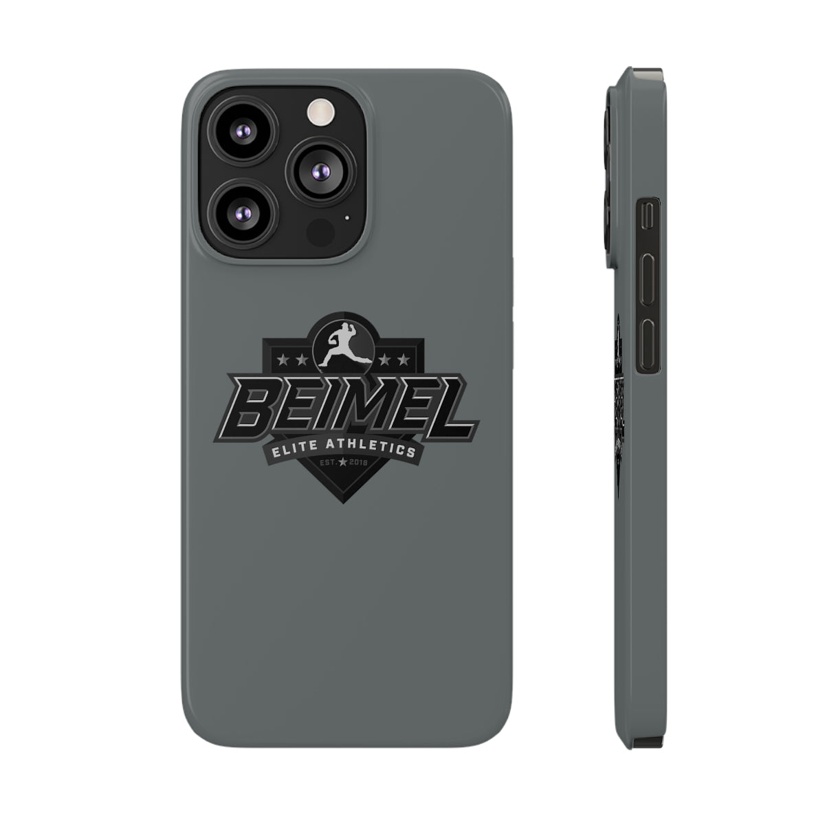 Slim iPhone Cases Grey