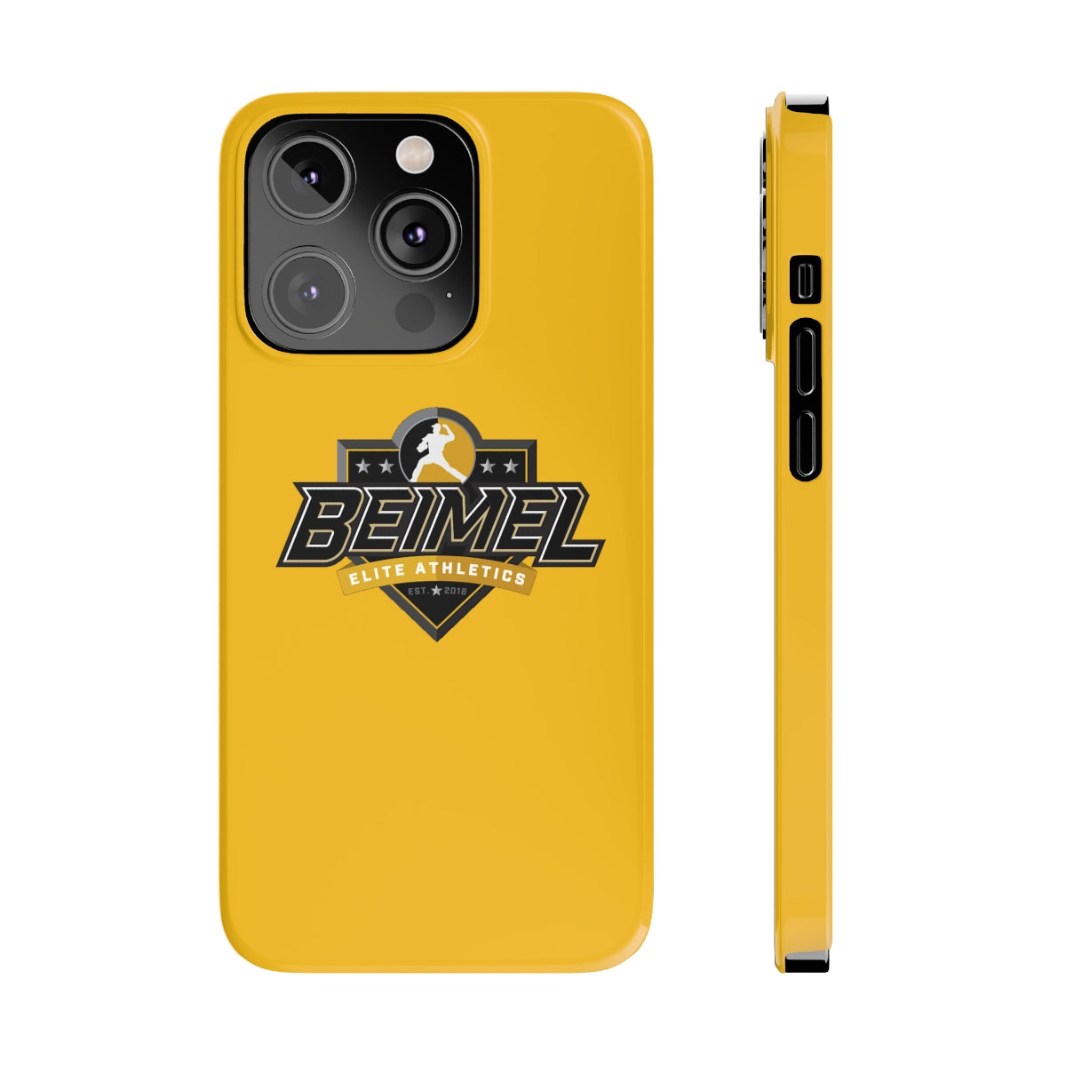 Slim iPhone Cases Yellow