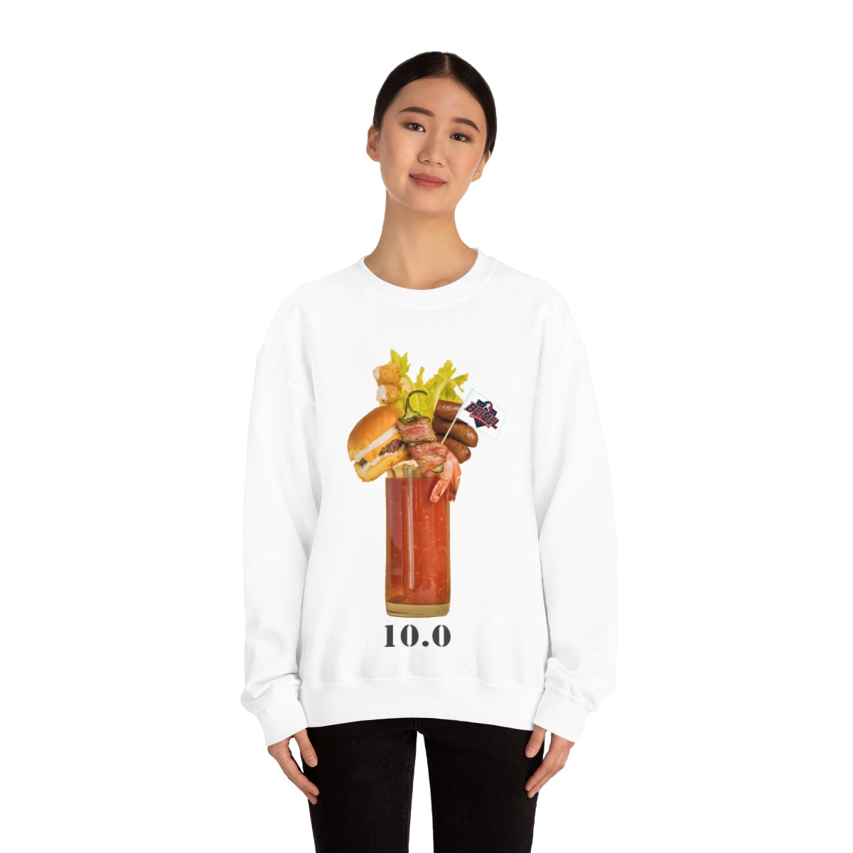 Beimel Bloody Marry 10.0 Unisex Heavy Blend™ Crewneck Sweatshirt