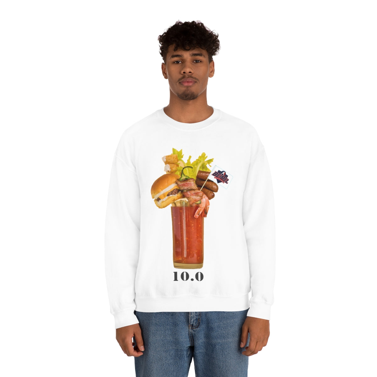 Beimel Bloody Marry 10.0 Unisex Heavy Blend™ Crewneck Sweatshirt