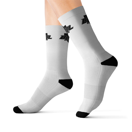 Sublimation Socks Black Logo