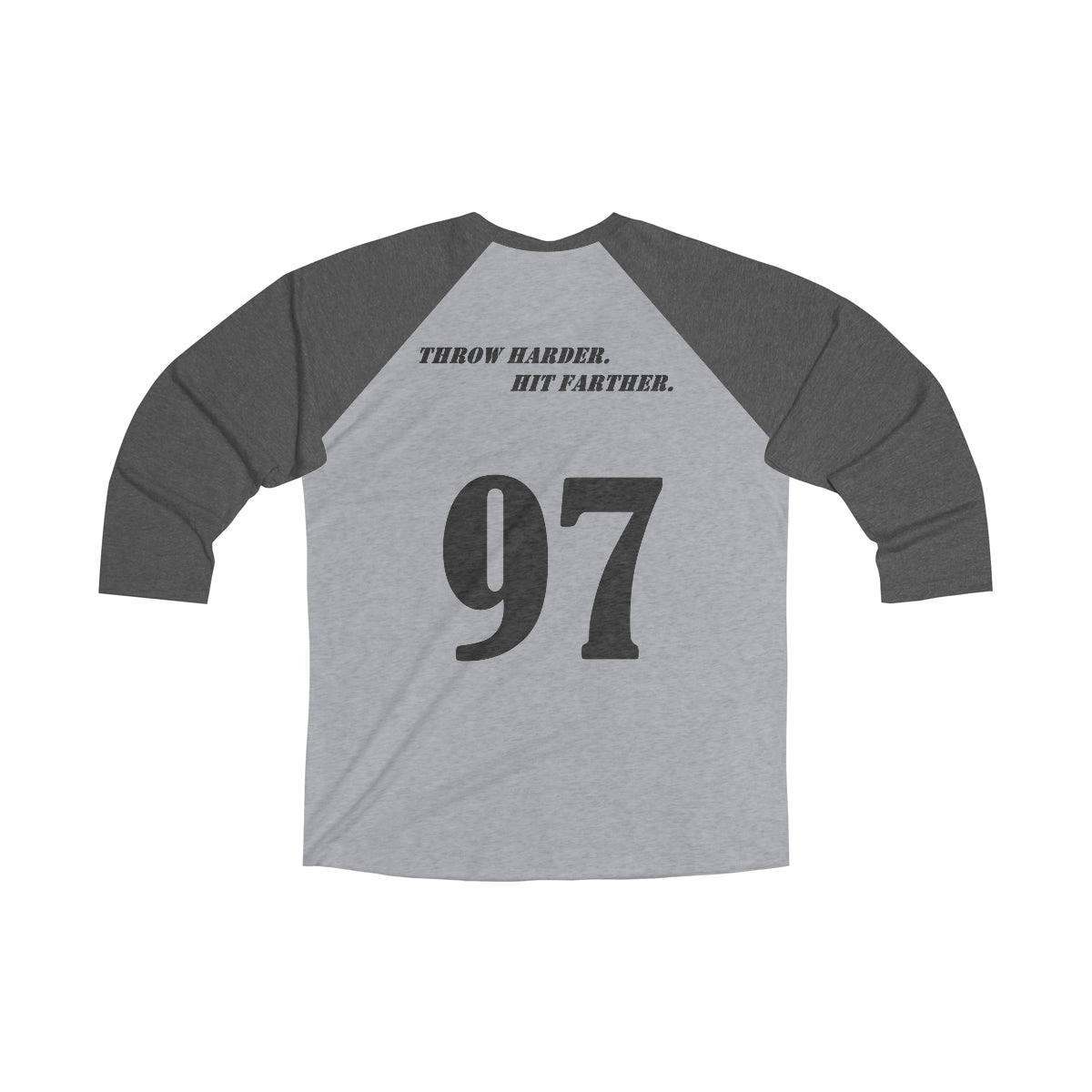 Unisex Tri-Blend 3\4 Raglan Tee