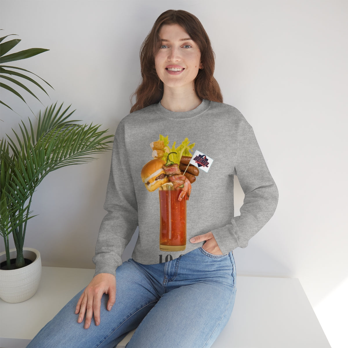 Beimel Bloody Marry 10.0 Unisex Heavy Blend™ Crewneck Sweatshirt